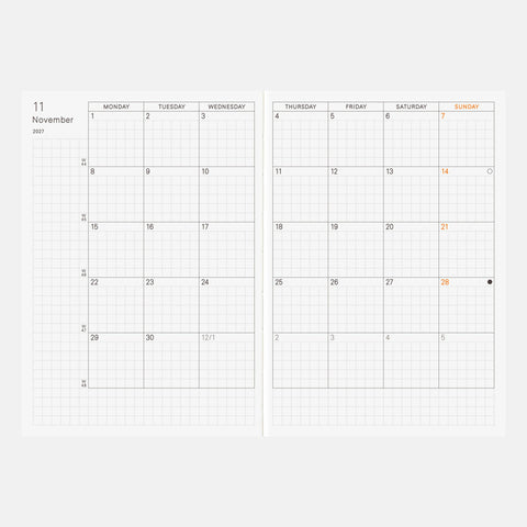 2027 Techo Original Planner Book