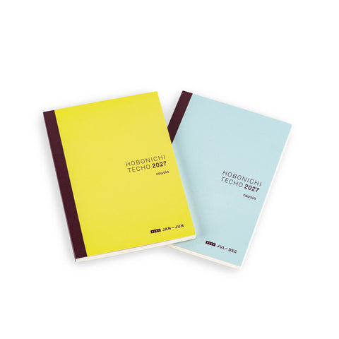 2027 Techo Cousin Avec Books A5 Japanese