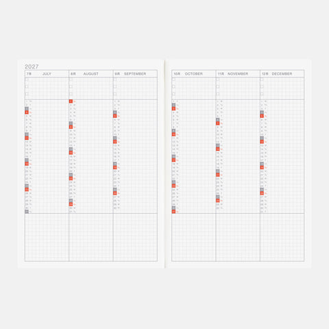 2027 Techo Cousin Book A5 English