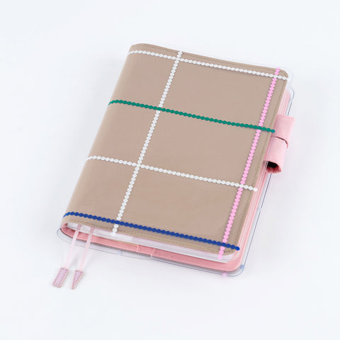 Cover on Cover A5 Dotted Plaid