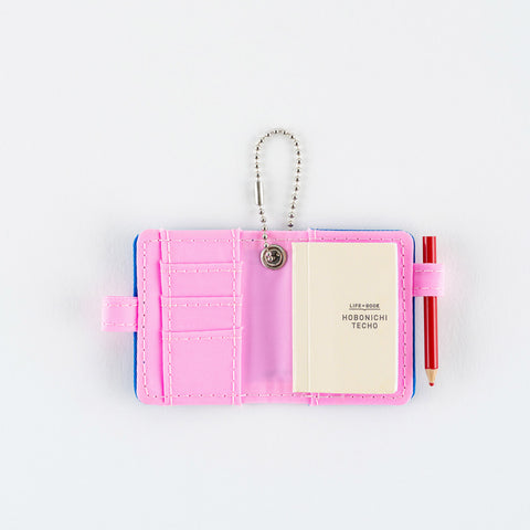 Techo Mini Keychain Blue and Pink