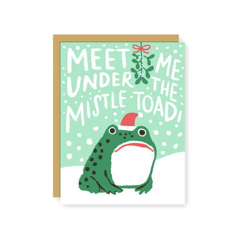 Mistletoad Greeting Card