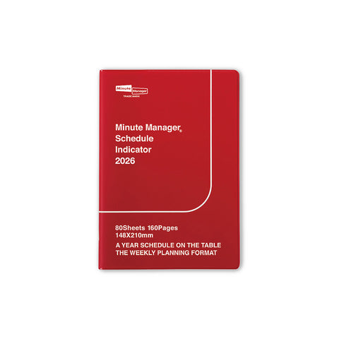 2026 Minute Manager Weekly Diary A5