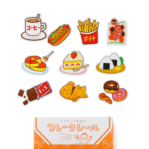 New Retro Flake Stickers