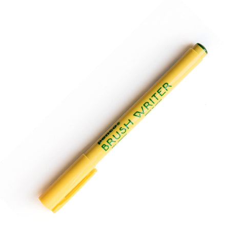 Brush Writer Pen Green