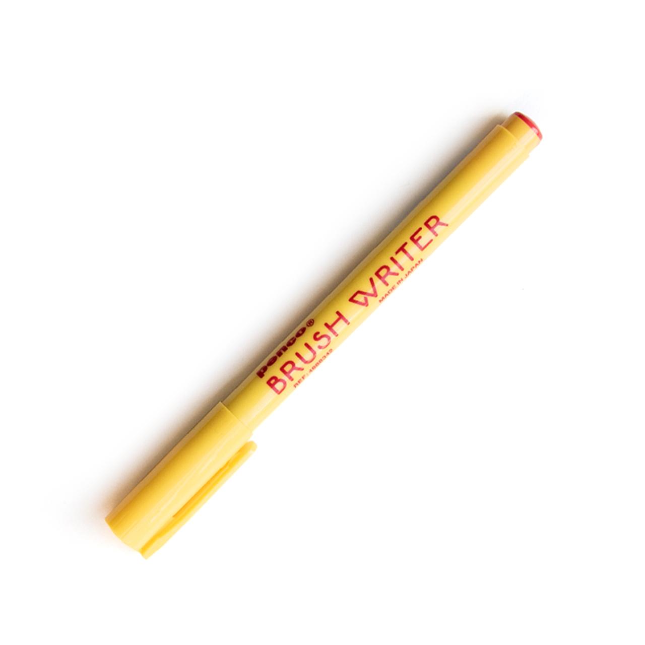 Penco Brush Writer Pen Red – Milligram