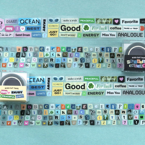 Magazine Collage Kiss-Cut Tape