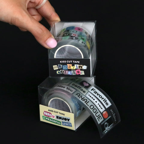 Magazine Collage Kiss-Cut Tape