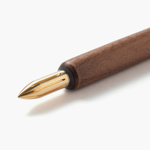 Walnut Dip Pen Nib Holder