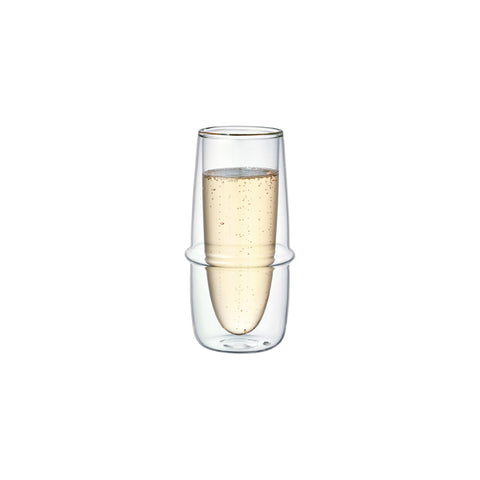 Kronos Double Wall Champagne Glass 160ml