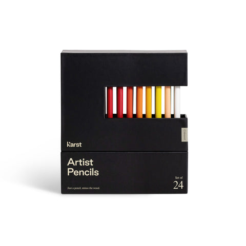 Woodless Artist Pencils Set of 24