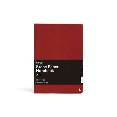 Hard Cover A5 Notebook Plain Pinot