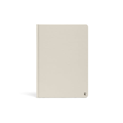 Hard Cover A5 Notebook Stone Grid