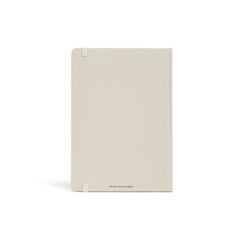 Hard Cover A5 Notebook Stone Grid