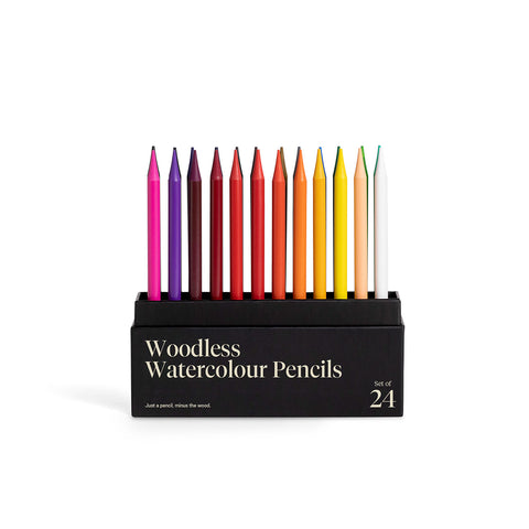 Woodless Watercolour Pencils Set of 24