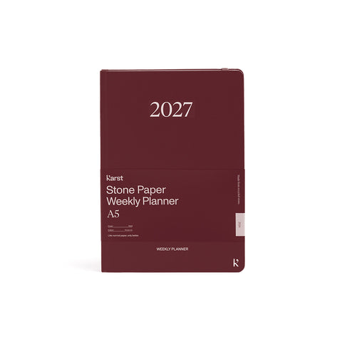 2027 Weekly Planner