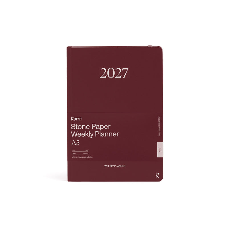 2027 Weekly Planner