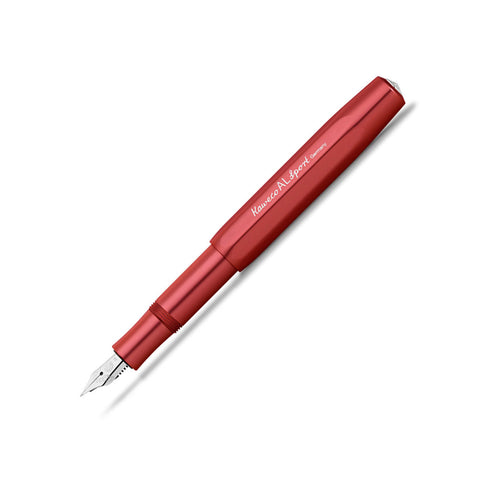 AL Sport Fountain Pen Medium Deep Red