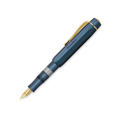 AL Sport Navy Piston Filler Fountain Pen Starter Set