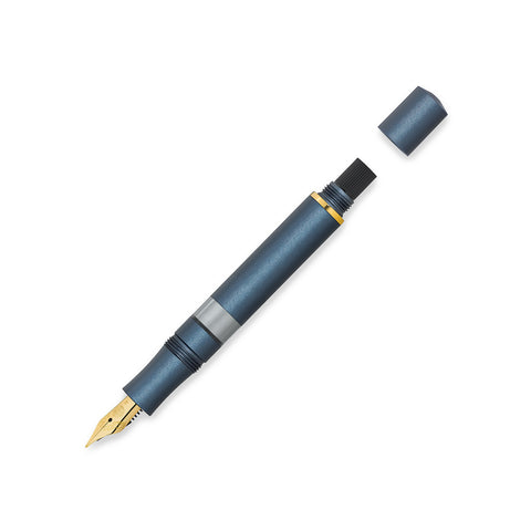 AL Sport Navy Piston Filler Fountain Pen Starter Set