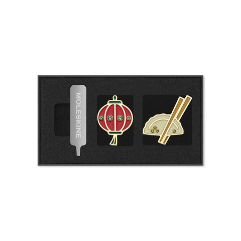 National Icons Notebook Pin Set of 2