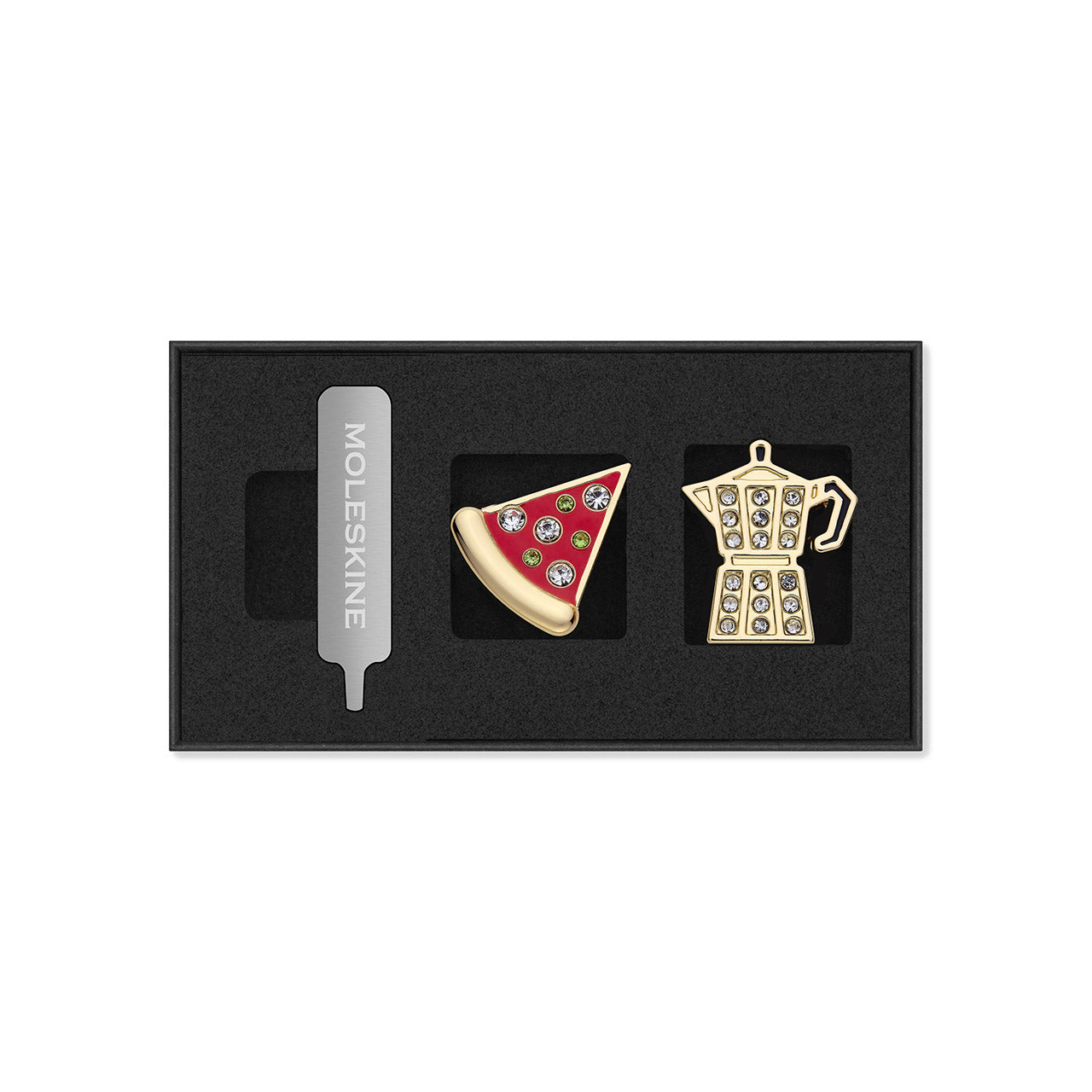 Moleskine National Icons Notebook Pin Set of 2 – Milligram