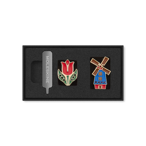 Country Notebook Pins Set of 2