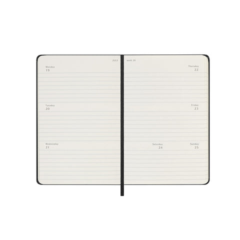 2027 Weekly Diary Horizontal Hard Cover Pocket