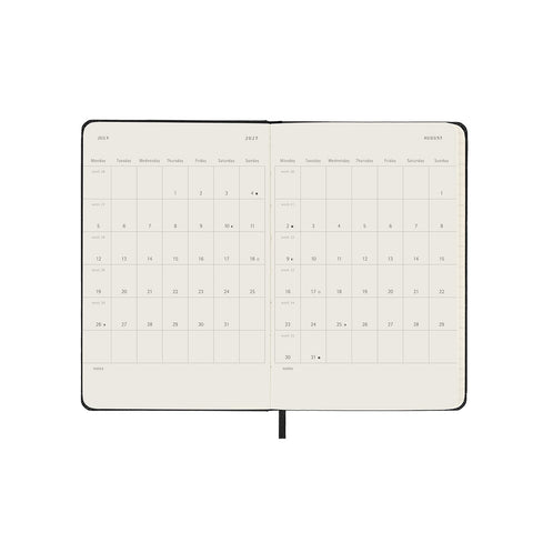 2027 Weekly Diary Horizontal Hard Cover Pocket