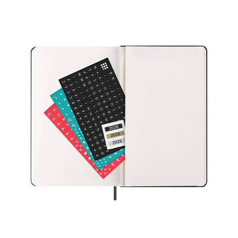 2026 Weekly Notebook Diary Hard Cover Large