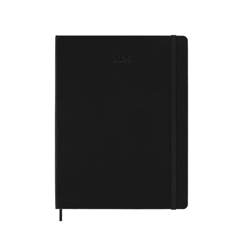 2025 Hard Cover Weekly Notebook Diary Extra Large