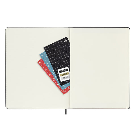 2027 Weekly Notebook Hard Cover Diary Extra Large