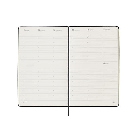 2025 Hard Cover Weekly Vertical Diary Large