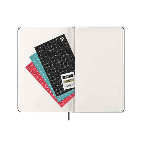 2027 Weekly Vertical Diary Hard Cover Large
