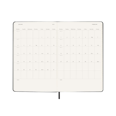 2026-27 18 Month Weekly Notebook Hard Cover Diary Large