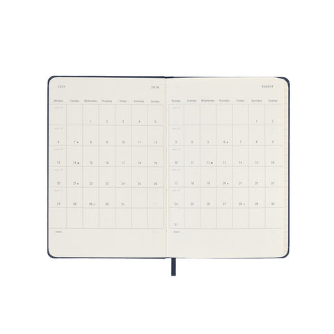 2026 Daily Diary Hard Cover Pocket