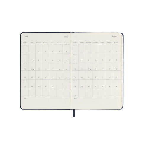 2026 Weekly Notebook Diary Hard Cover Pocket