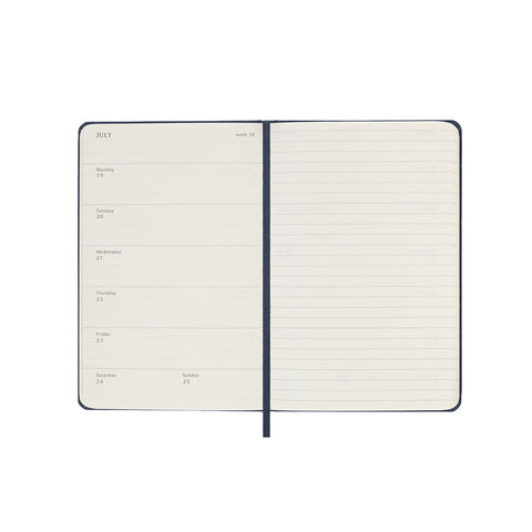 2027 Weekly Notebook Diary Hard Cover Pocket