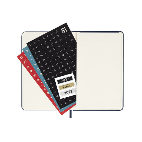 2027 Weekly Notebook Diary Hard Cover Pocket