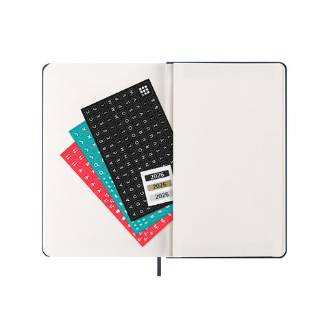 2026 Weekly Notebook Diary Hard Cover Large