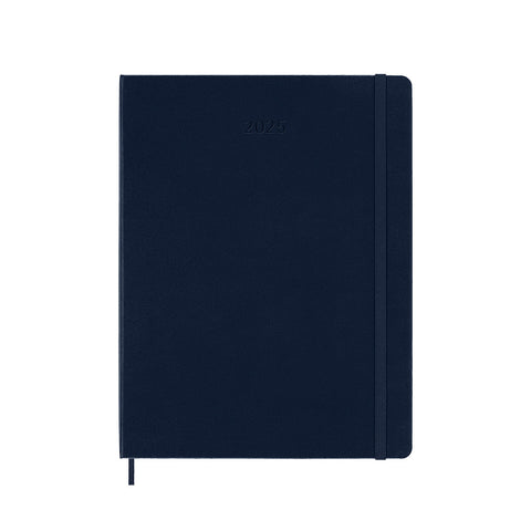 2025 Hard Cover Weekly Notebook Diary Extra Large