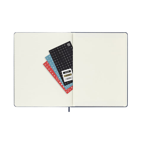 2026 Weekly Notebook Diary Hard Cover Extra Large