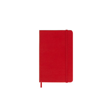 2025 Hard Cover Daily Diary Pocket