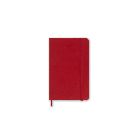 2026 Daily Diary Hard Cover Pocket