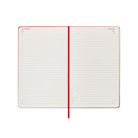 2025 Hard Cover Daily Diary Large