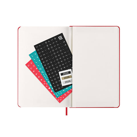 2026 Weekly Notebook Diary Hard Cover Large