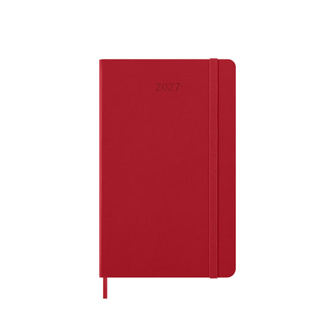 2027 Weekly Notebook Diary Hard Cover Large