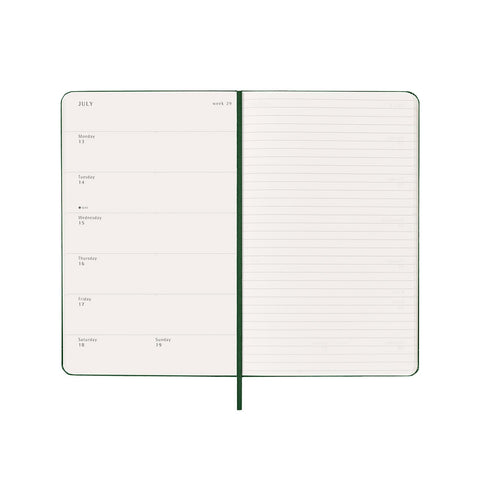 2026 Weekly Notebook Diary Hard Cover Large