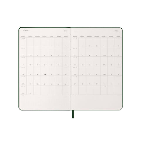 2026 Weekly Notebook Diary Hard Cover Large