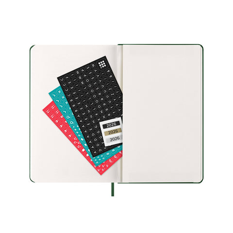 2026 Weekly Notebook Diary Hard Cover Large